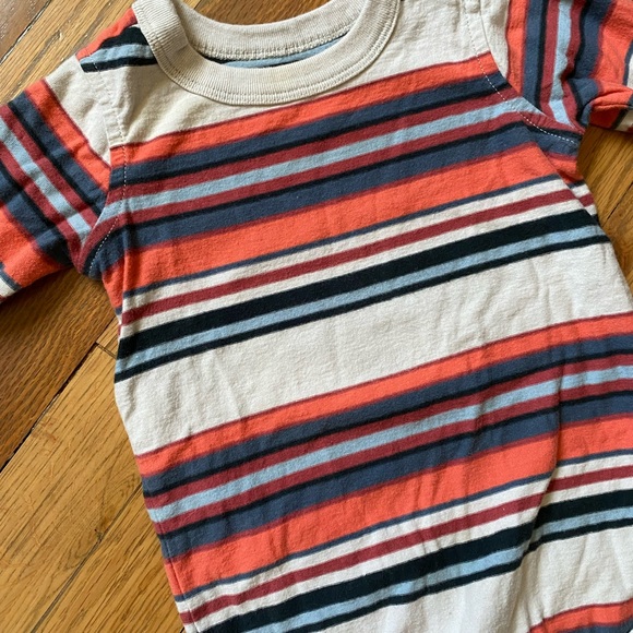 Striped Tea Collection Romper - Picture 3 of 4